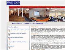 Tablet Screenshot of digitalfarmtechnologies.com